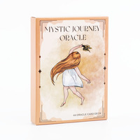 Mystic Journey Oracle Board Game for Spiritual Divination 44 Cards 10.3x7.3cm Mystic Fortune Deck For Friend Party