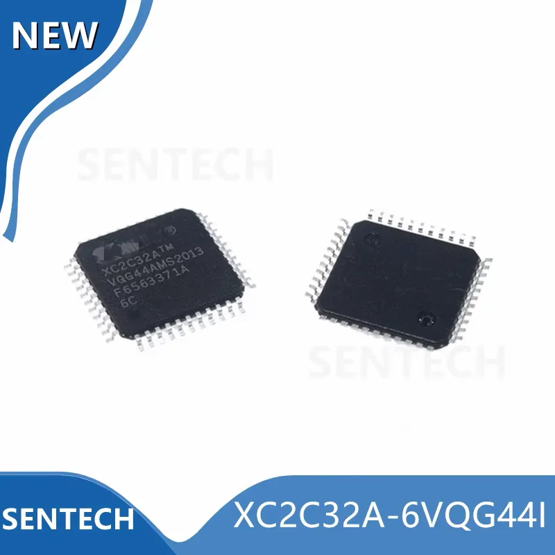

5 шт./лот, 100% новый оригинальный XC2C32A-6VQG44I XC2C32A TQFP44, программируемое логическое устройство (CPLD/FPGA), микросхема