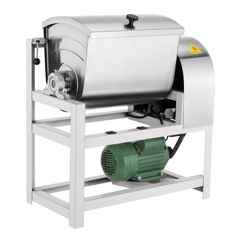 Dough mixer, commercial fully automatic multi-functional stainless steel dough kneader, stuffing machine