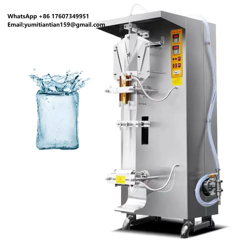 Pure Water Filling Making Machine Plastic Drinking Sachet Drinking Water Bag Packaging Machines Equipment Device Machinery