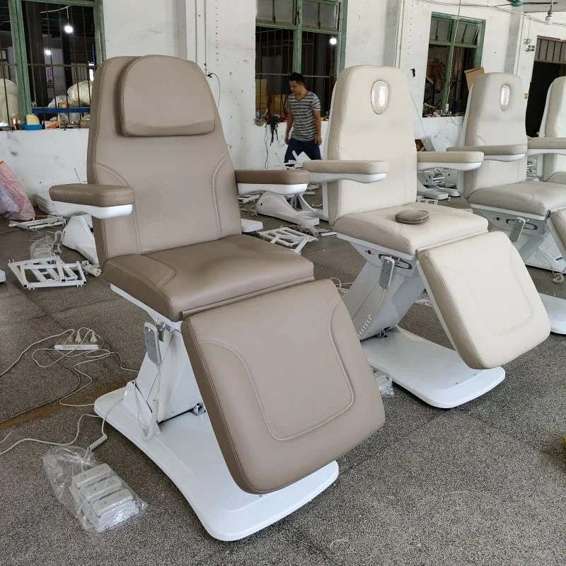 treatment chair scratch stain resistantelectric 3 motors beauty facial curvy lash bed massage table cosmetic spa salon bed