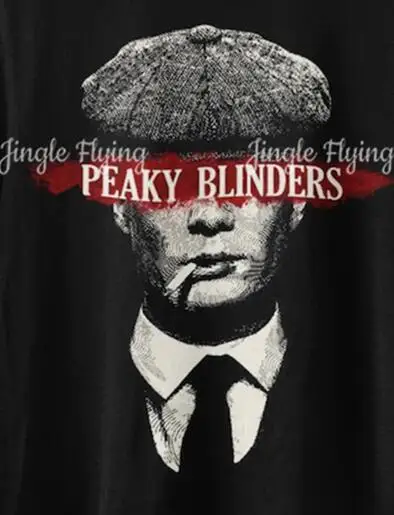 100% Cotton Oversized TShirt Peaky Blinders Thomas Shelby Graphic Tshirt Gift For Him Or Her