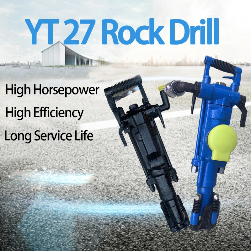

Rock Drill YT27 Applicable To Mining Construction Road Work Efficient Drilling Breaking Factory Direct Sale Rock Drill Machine