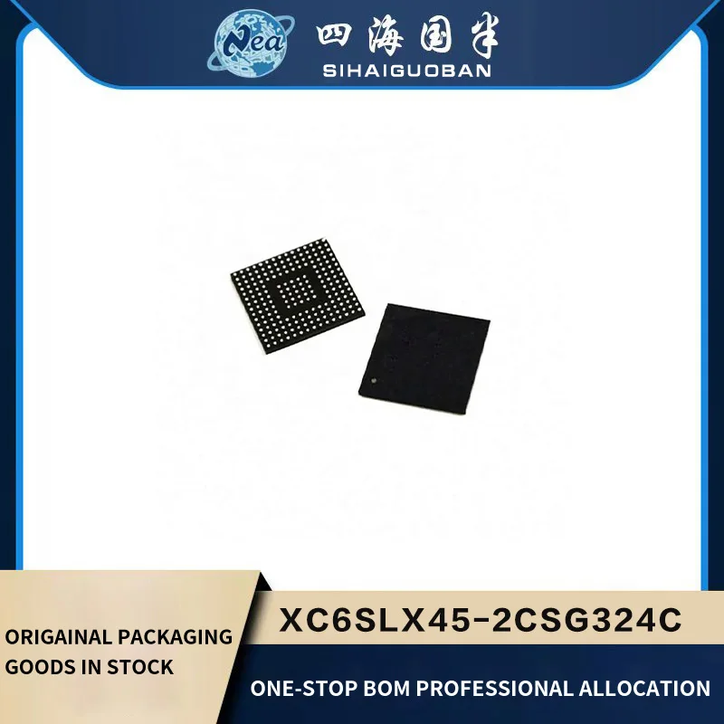 1PCS Electronic Components XC6SLX45-2CSG324C BGA324 XC6SLX45-2CSG324I Microchip Controller