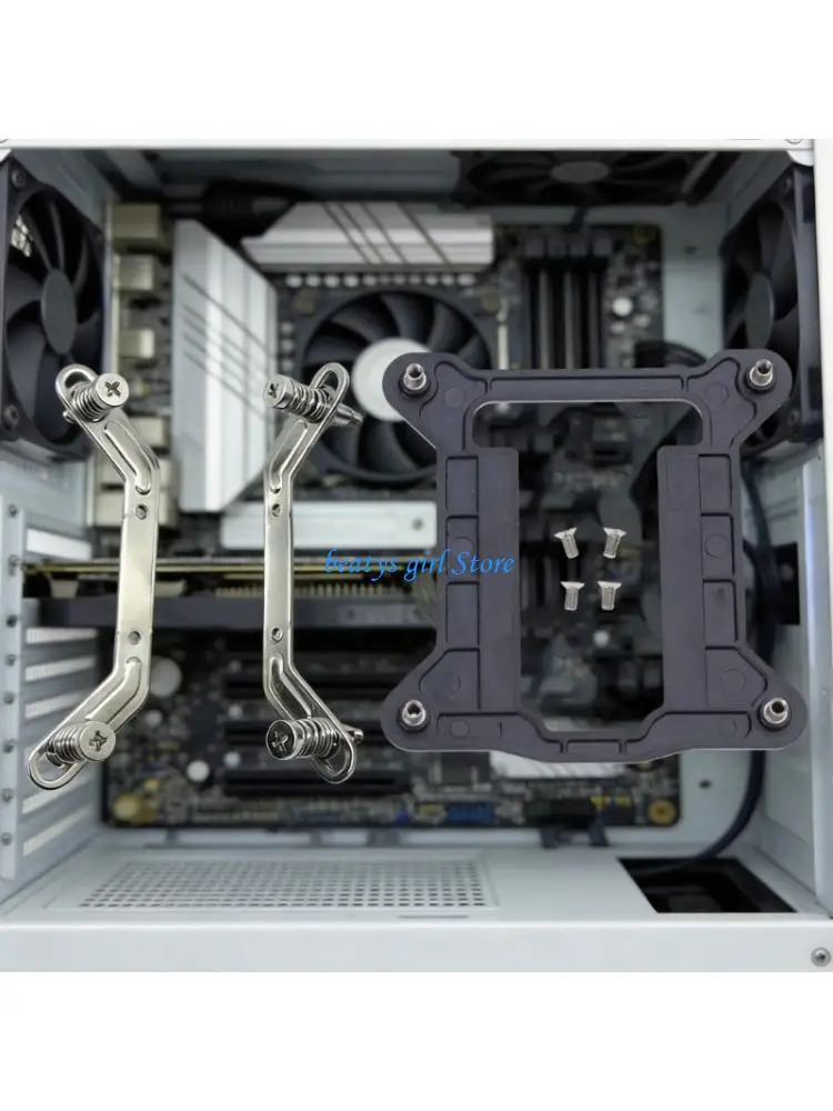 C7AB Metal CPU Heatsink Mounting Backplanes Screws for LGA115X Thermals Performances