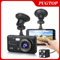 Dash Cam Front and Rear Camera CAR DVR Car Video Recorder Vehicle Black Box FULL HD 1080P Night Vision Driver Recorder Wifi GPS