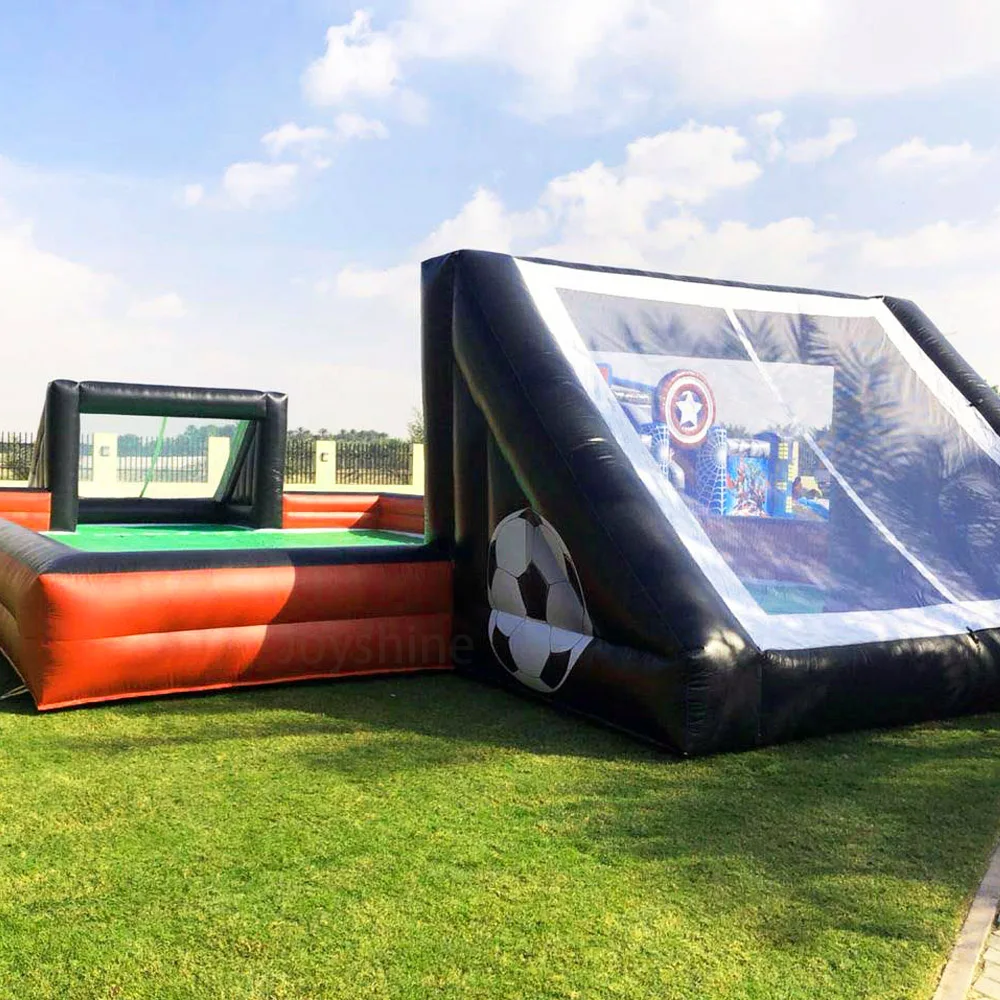 ベストセラー カスタム インドア/アウトドア スポーツ フットボール ピッチ バブル ポータブル インフレータブル サッカーエリア インフレータブル サッカーフィールド