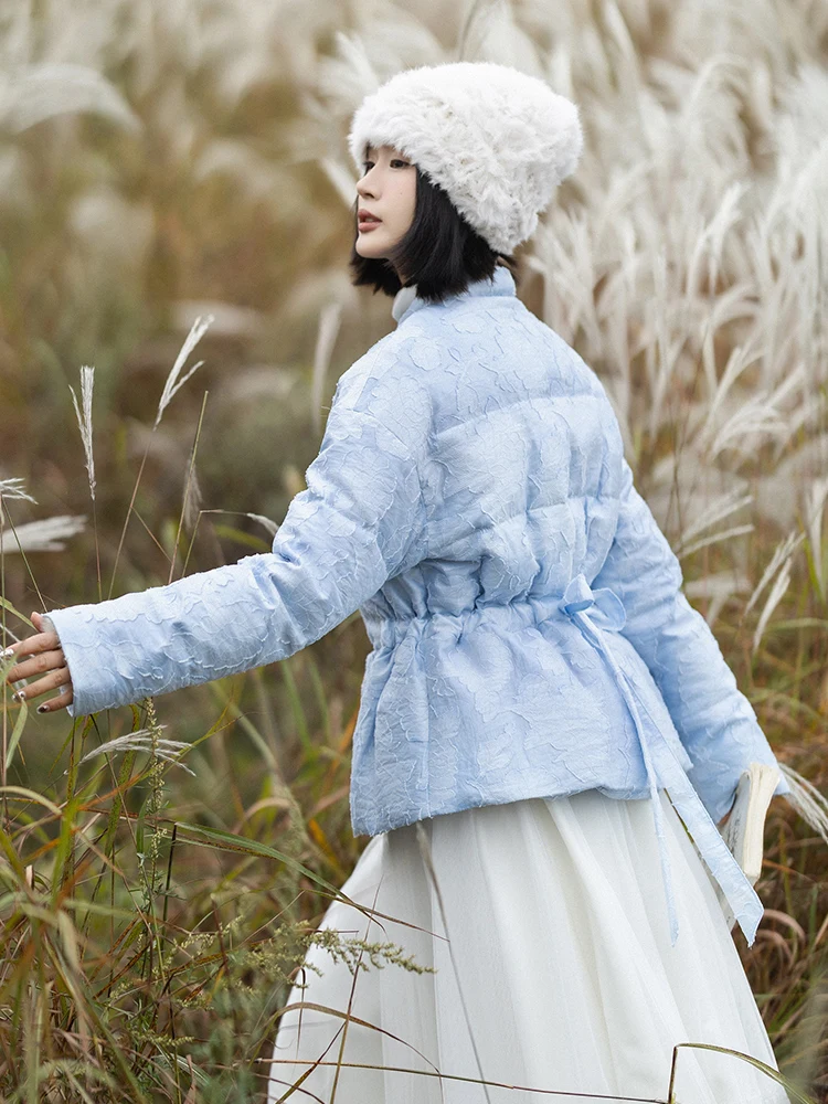 

Tinghua Rain винтажный шелковый жилет с кисточками, женский зимний жилет на пуговицах, однотонное пальто для поездок на работу