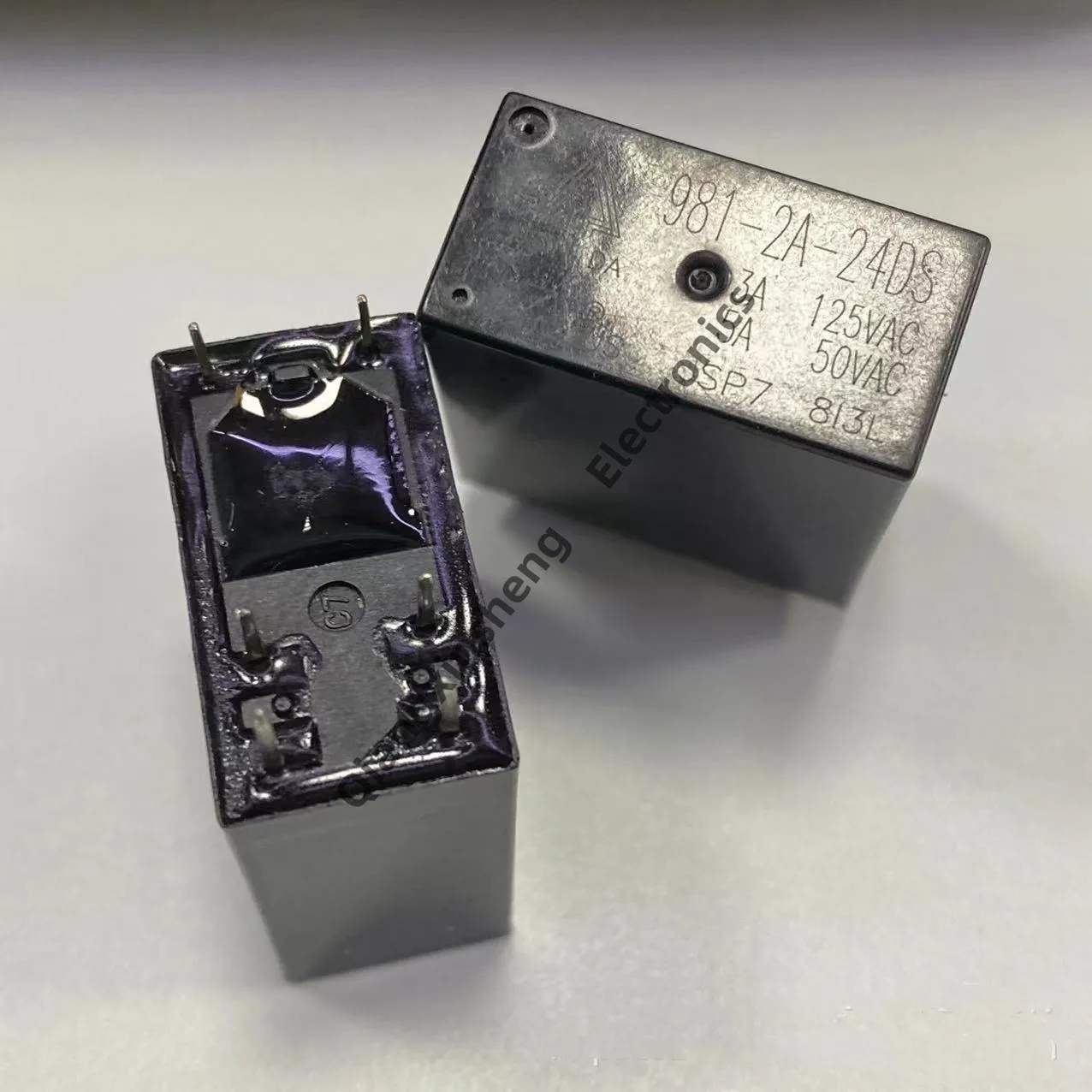 2pcs New 6-pin 5A relay 981-2A-24DS relay