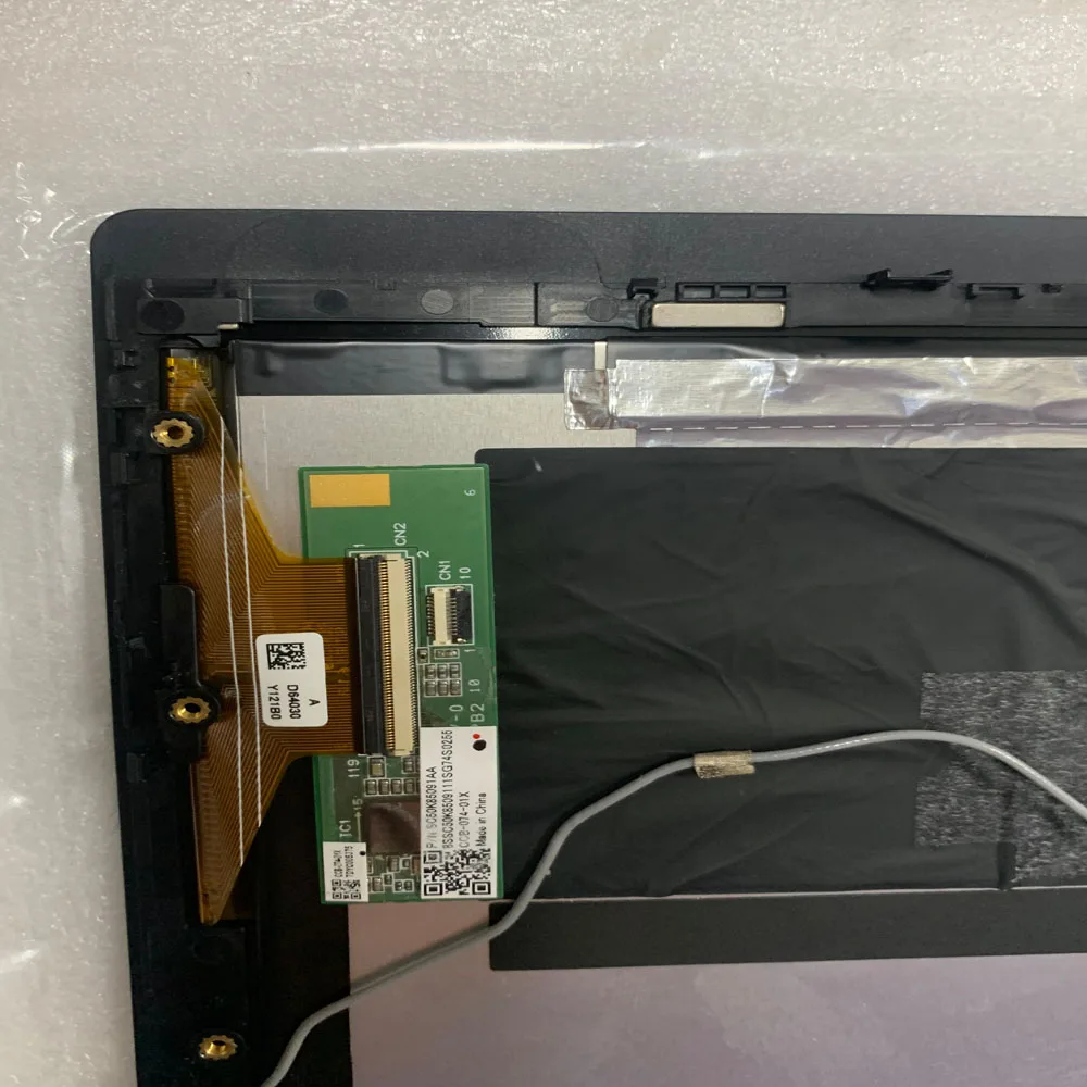 Imagem -05 - Montagem da Tela Sensível ao Toque do Visor Lcd Novo Original Lenovo Thinkpad x1 Tablet 1st Gen Ms12qhd501 2160x1440 Fru 00ny893 12