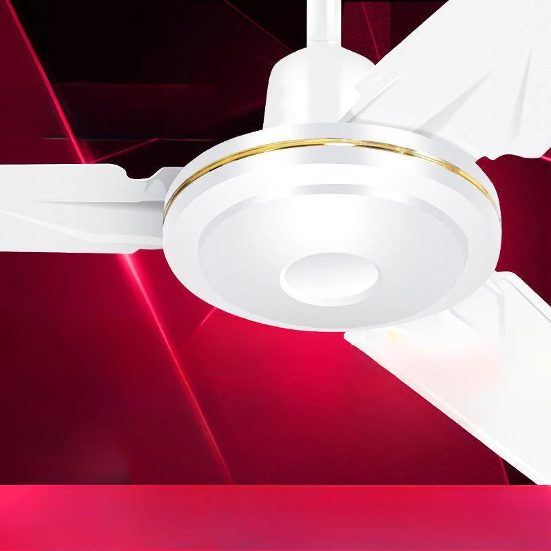 Qwinn 220V Three Leaf Home Ceiling Fan Manufacturer 56 inch Iron Leaf Home 1400mm School Classroom Industrial Large Ceiling Fan