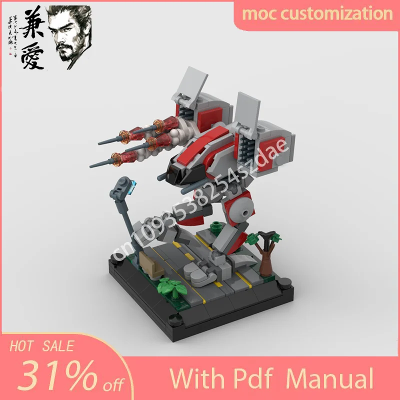 287 PCS MOC Batteltech Catapult CPLT-C1 Micro Scale Model Building Block Creative Assembly Kid Building Block Birthday Toys Gift