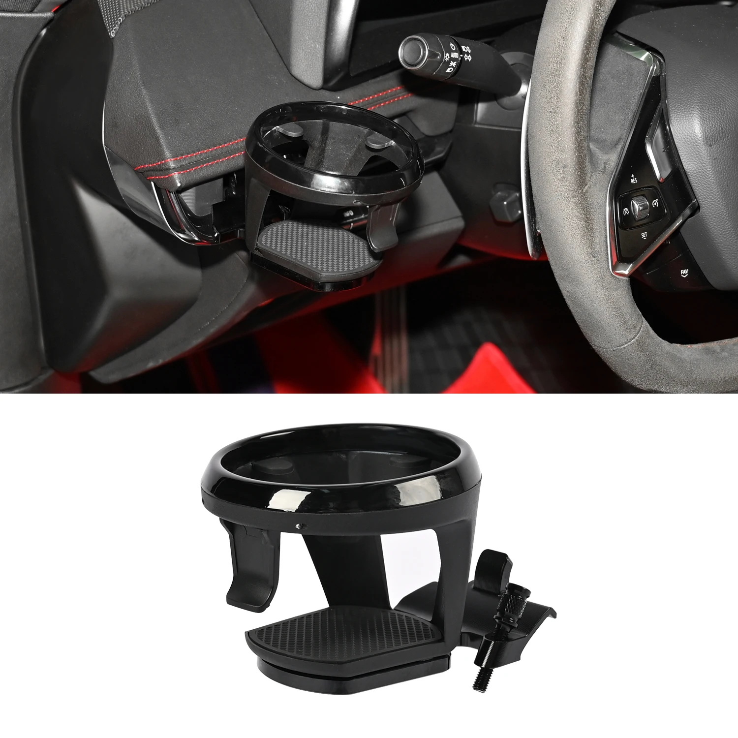 Car Outlet Air Vent Insert Cup Bracket Center Console Organizer Storage Box For Corvette C8 Stingray Z51 Z06 E-ray 2020+