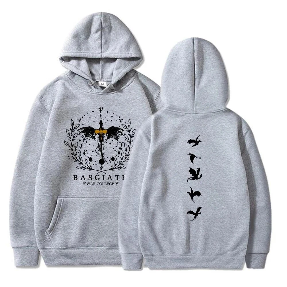 Damska bluza z kapturem w stylu vintage z nadrukiem czwartej skrzydlatej, codzienna, retro, polarowa, na jesień i zimę, gotycka, z długim rękawem.