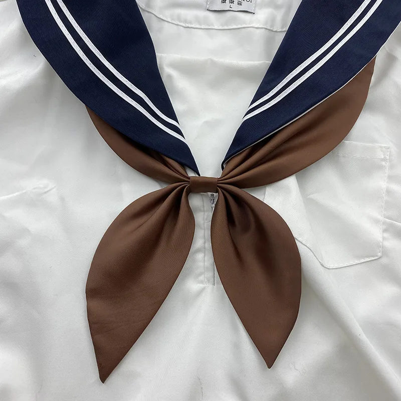 Sailor Suit Bowties Satin Bowknot Japanese Students Girls Cosplay Sailor Uniform Bow Ties Halloween Party Roleplay Accessories