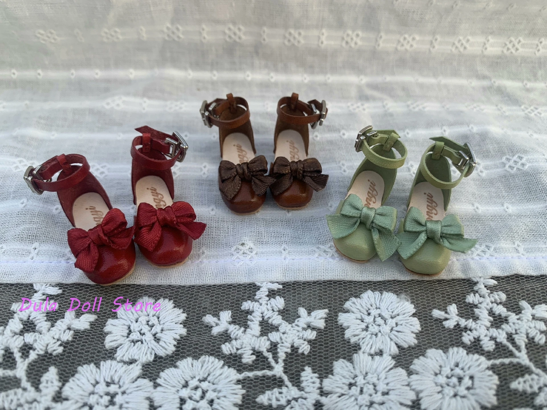 Dula Doll Vegetable Butterfly Princess Shoes Blythe ob24 ob22 Bjd Doll Accessories