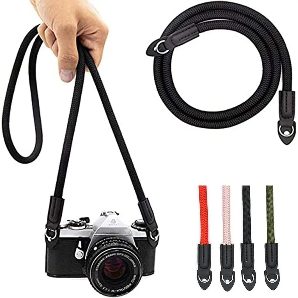 Verstellbarer Kamera-Schultergurt Langlebiger Nylon-Trageriemen Sicherheits-DSLR-Kameragurt für Nikon Panasonic Leica Fujifilm