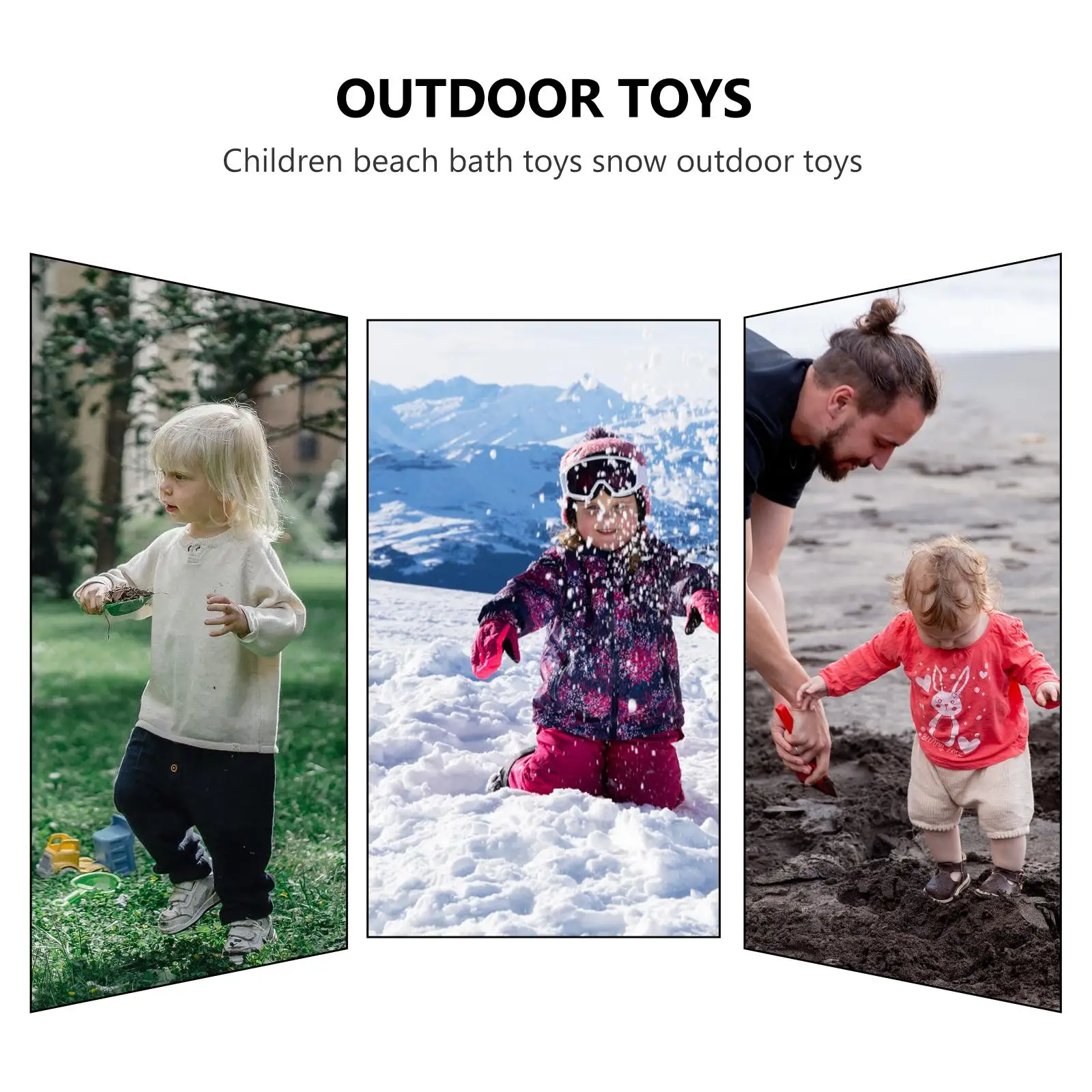 Jouets de plage pour enfants, pelle tamis, jeu éducatif pour l'extérieur
