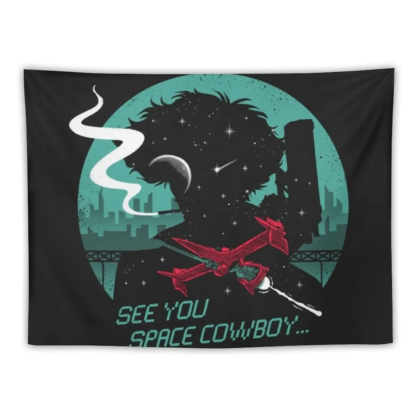 Space Cowboy Tapestry Decorations For Your Bedroom Wall Mural Tapestry