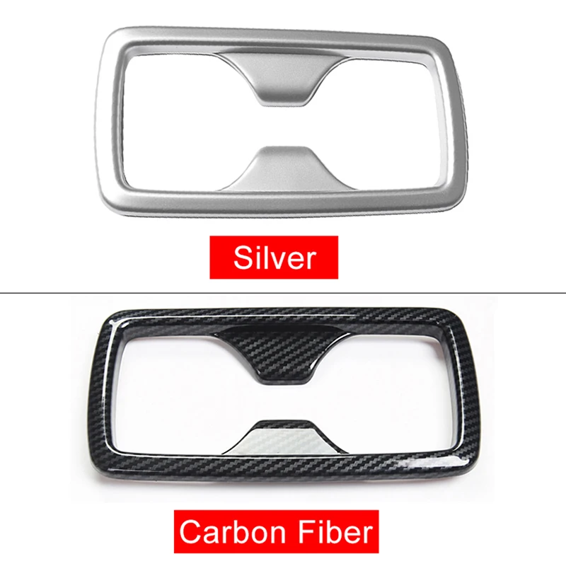 For Toyota RAV4 XA50 2019 2020 2021 2022 2023 2024 RAV 4 Hybrid ABS Car Rear  Row Water Cup Holder Cover Frame Trim Accessories