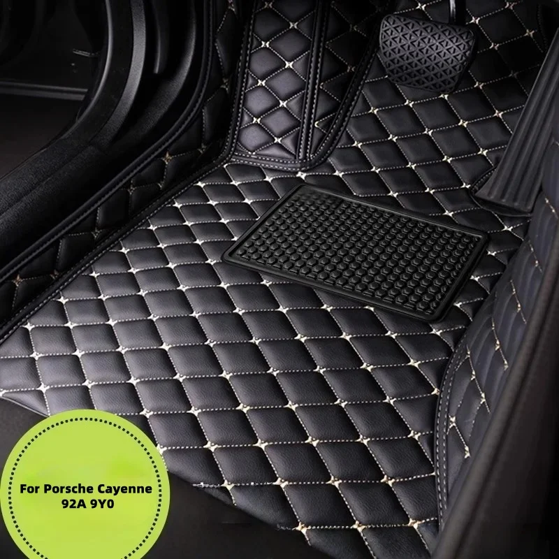 Für Porsche Cayenne 92A 9Y0 Coupe 9Y3 2011-202 Fahrer Boden Matte Custom Auto Fußmatten Auto Innen Details zubehör Teppich