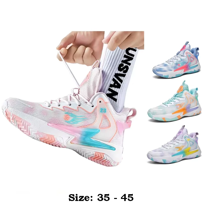 

High quality casual sport shoe for men and women new 2025 size 35 45 comfortable outdoor running basketball Sneakers shoe white