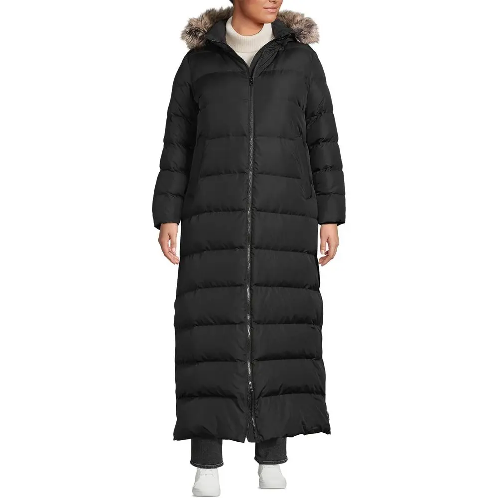 Dons maxi winterjas voor dames