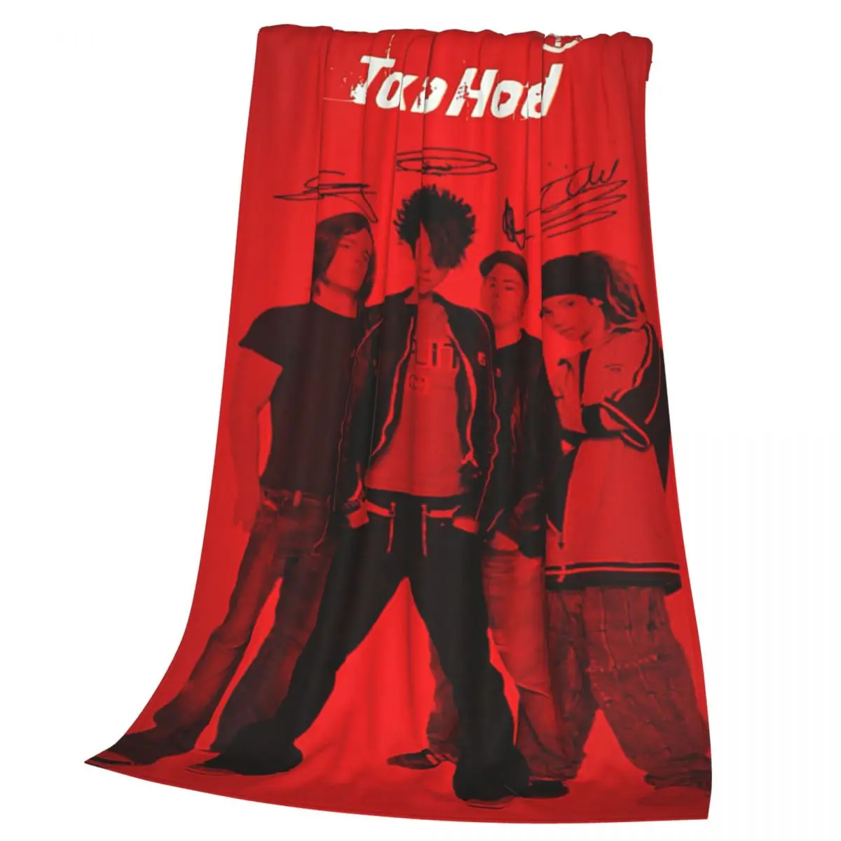 Tokio Hotel Tom Kaulitz Music Band Blanket Soft Warm Flannel Throw Blanket Bedspread for Bed Living room Picnic Travel Home Sofa