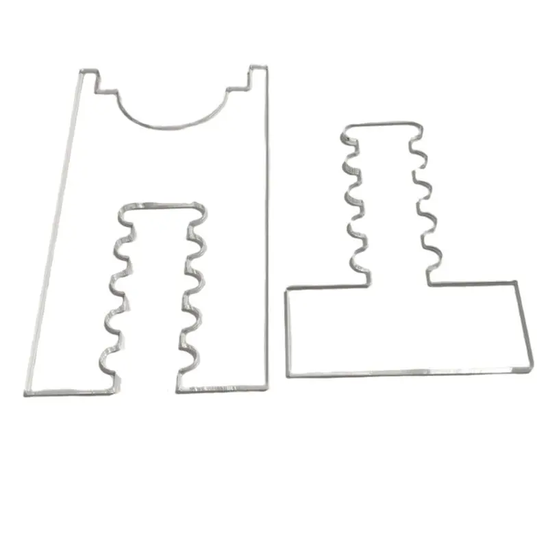 【RECOMENDAR】منع مخاطر الحريق وضمان سلامة الأثاث - فاصل حائط أكريليك شفاف قابل للتعديل (عبوة من قطعتين) 6.69 بوصة إلى 11.34 بوصة للجدار P #5