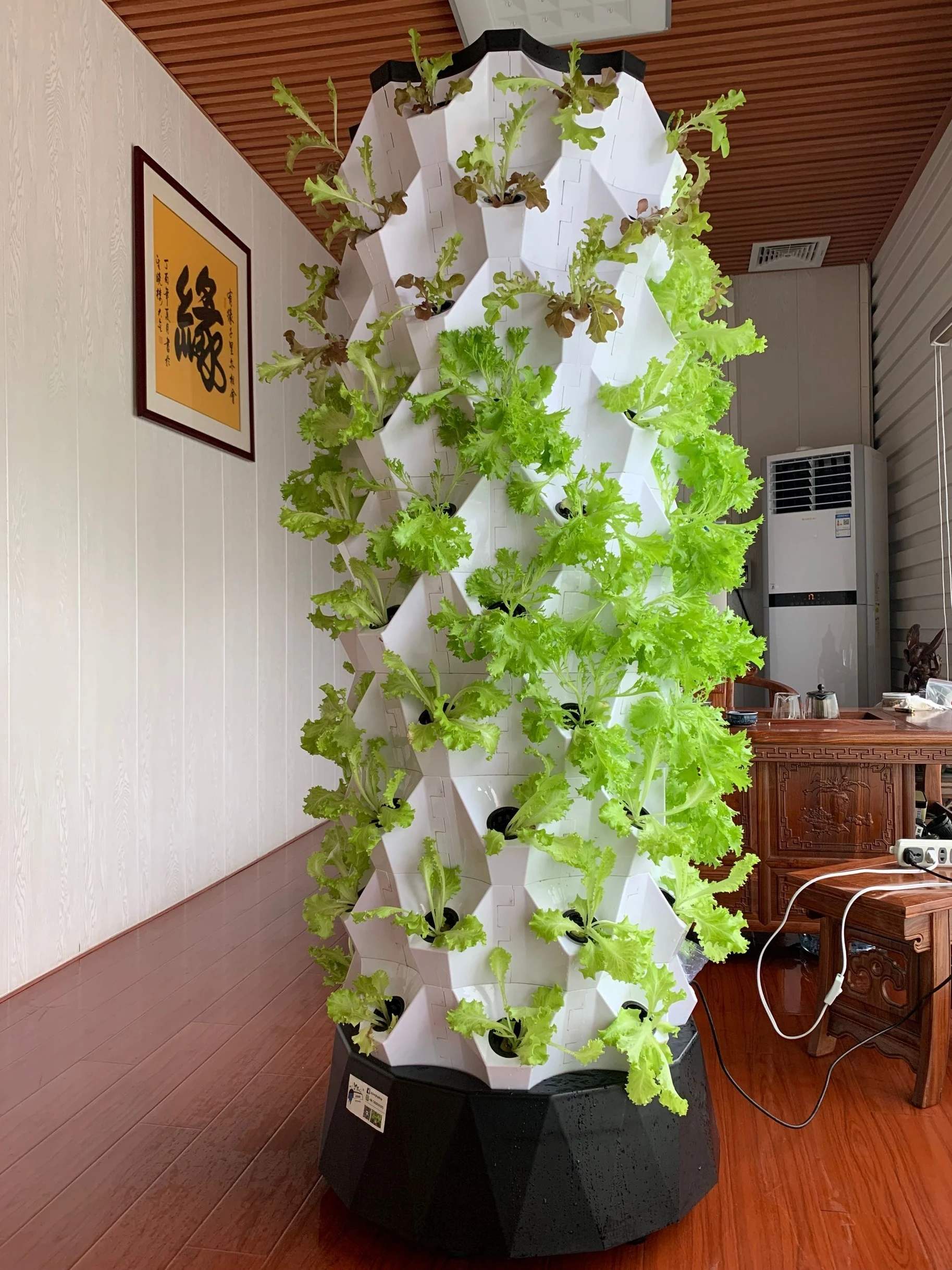 Smart low cost greenhouse aeroponic vertical tower garden hydroponic grow systems for sale