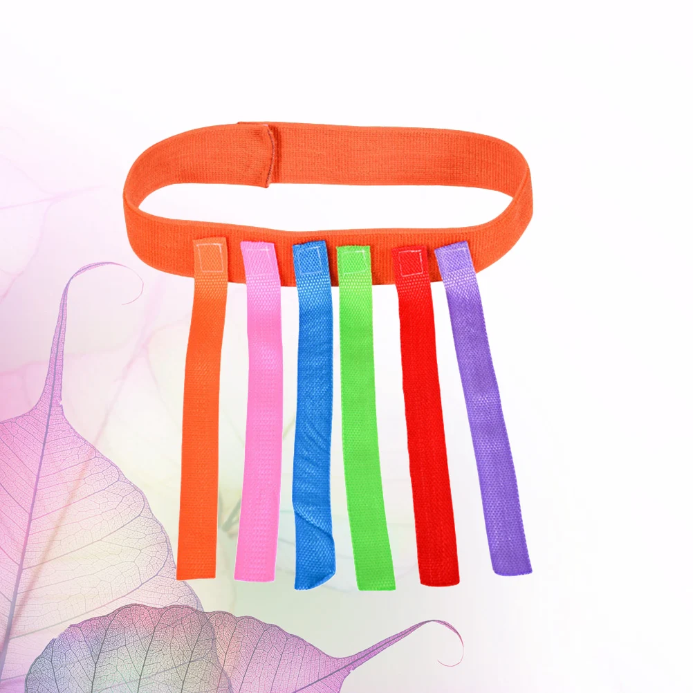 4 Uds. De juguetes deportivos para niños, cinturón de juego de tracción de cola, tonos tierra educativos al aire libre, colas de jardín de infantes, niño rojo