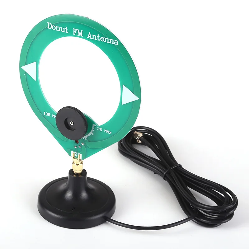 fm-75-135mhz-para-radio-amador-com-cabo-de-extensao-sma-de-3m-e-base