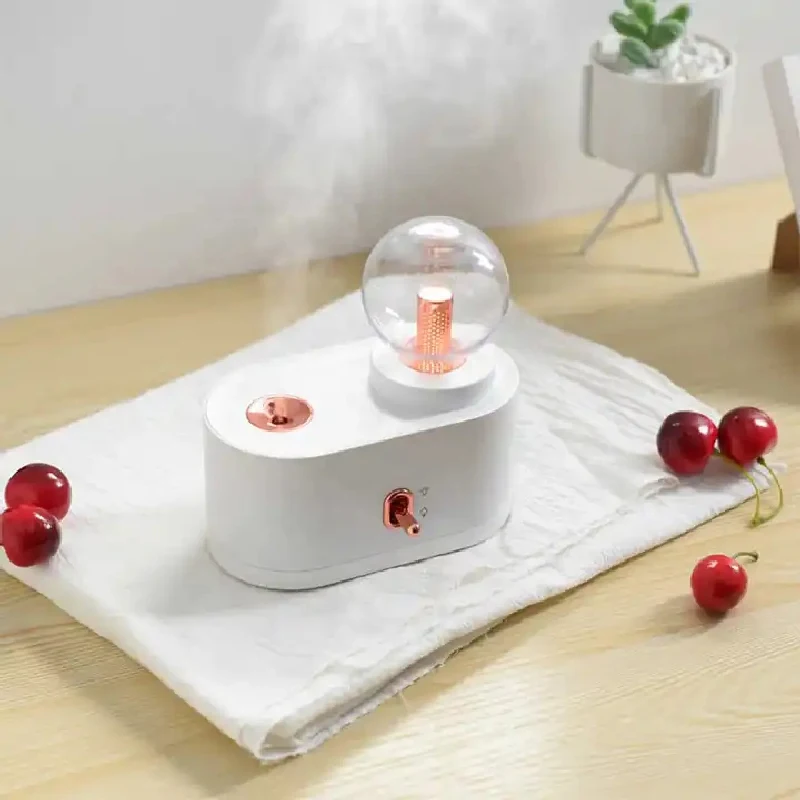 مرطب هواء صغير رائحة الناشر ، سطح المكتب العطر الناشر ، صغير المنزل قابلة للشحن USB البخاخ ، 7 ألوان الخفيفة ، 350 مللي