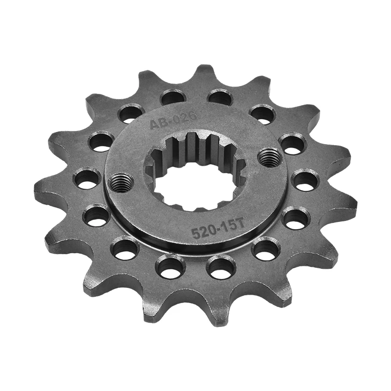 520-15t kette 15t motorrad 20crmnti front kettenrad leise für kawasaki klr650 KL650B2-B3 tengai klr650 klr 650 KL650A4-A19 – Detail 10