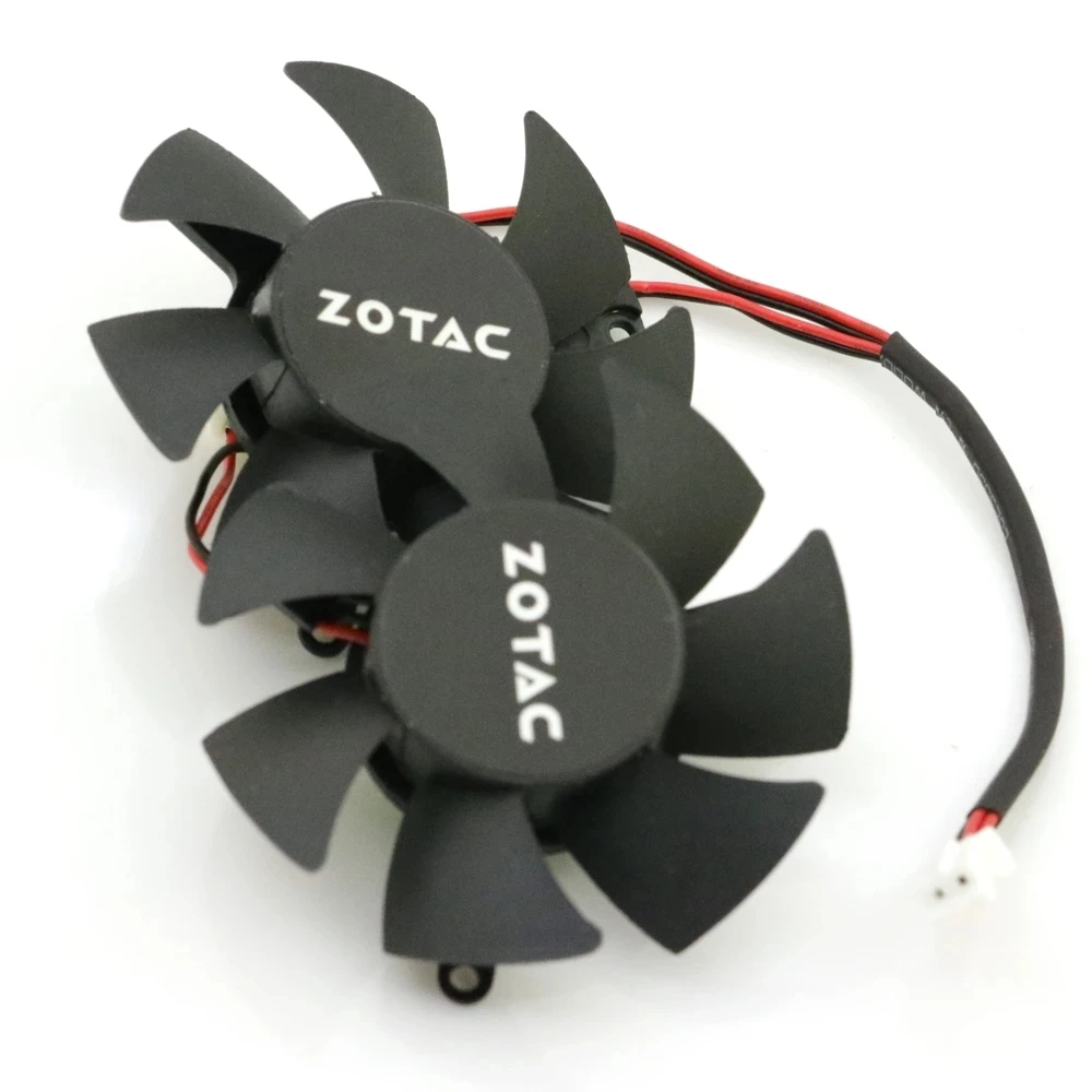 T125010SU 47mm DC12V 0.32AMP 2Pin GPU Fan For ZOTAC GeForce GTX1650 GTX1050 GTX1050ti 2GB 4GB LP Graphics Video Card VGA Fan