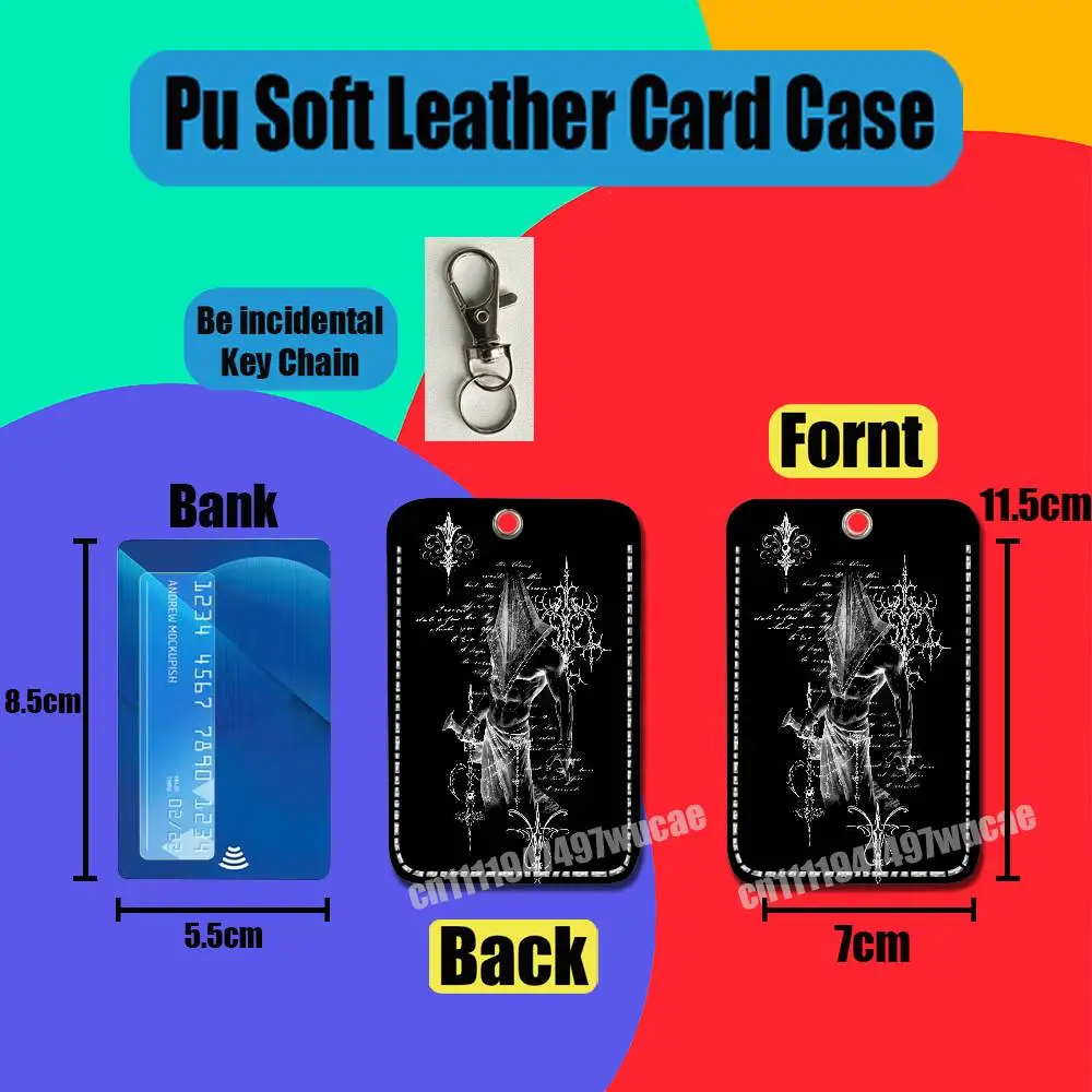 For Silent Hill Heather Mason For Air Tag Case Card Holder Sleeve ID Badge Credit Bank Access For AirTag Case Shell view 4