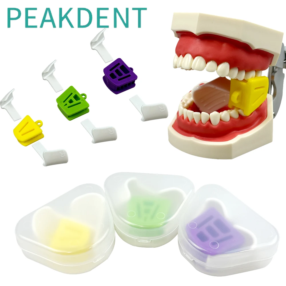 

1Pcs Dental Occlusal Pad Teeth Prop Bite Blocks Opener Cheek Retractor Dentistry Instrument Dentist Materials Tongue Guard Tool