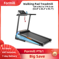 iScooter Formill FT61 Walking Pad Professional Foldable Treadmill Portable Home Office Fitness Equipment Quiet LCD Running Belt