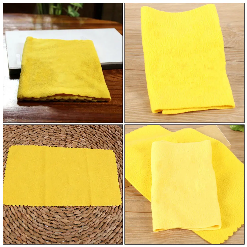 

10Pcs Buddha Towel Skin-Friendly Thickened Absorbent Lotus Lamp Cleaning Supplies Ideal for Temple Buddha Maintenance
