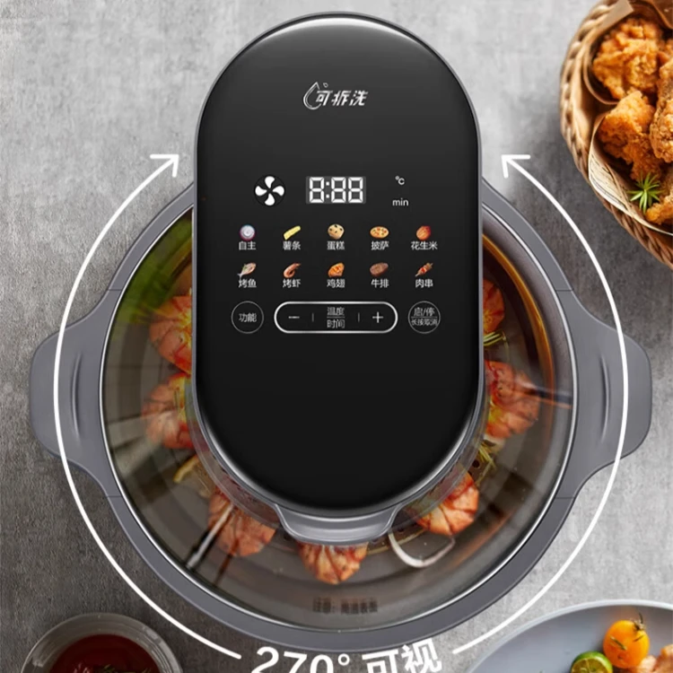 Supor Visual Penggoreng Udara Rumah Tangga Multifungsi Oven Baru Penggoreng Listrik Terintegrasi Oven Penggoreng Udara