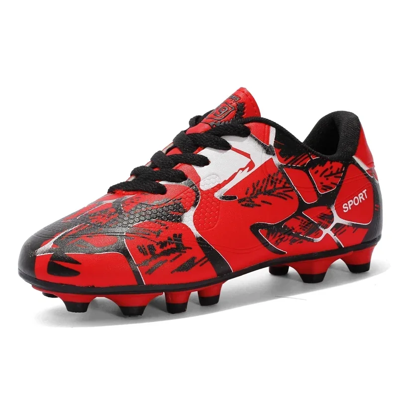 Neue Männer Kinder Fußball Schuhe Stollen Ultraleicht Nicht-Slip Gras Erwachsene Professionelle Fußball Stiefel Jungen Training Schuhe Drop Verschiffen
