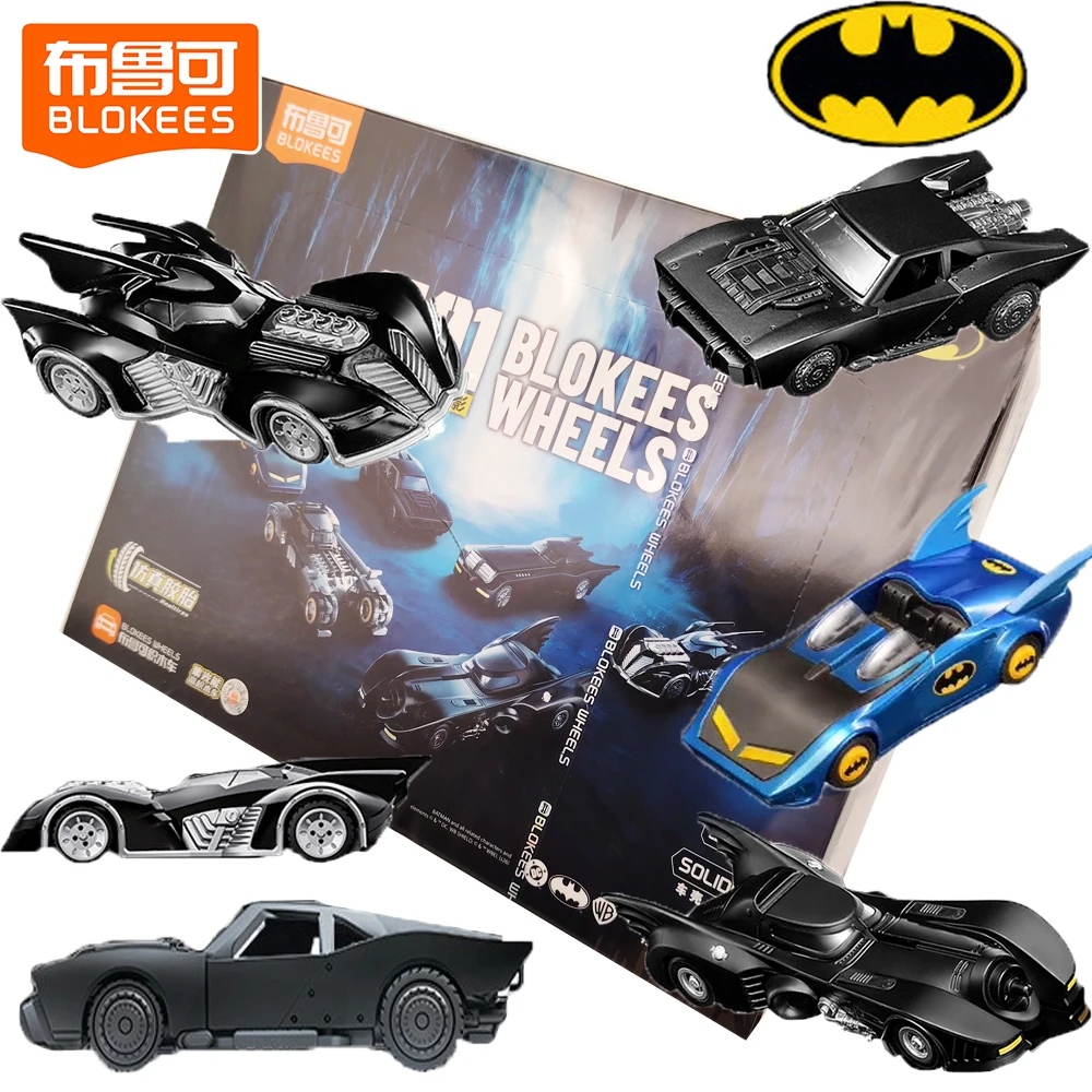 

Genuine BLOKEES The Batman E01 Series Blind Box Cartoon Design Delicate Figures Toys Model Desktop Ornaments Kids Hobbies Gifts