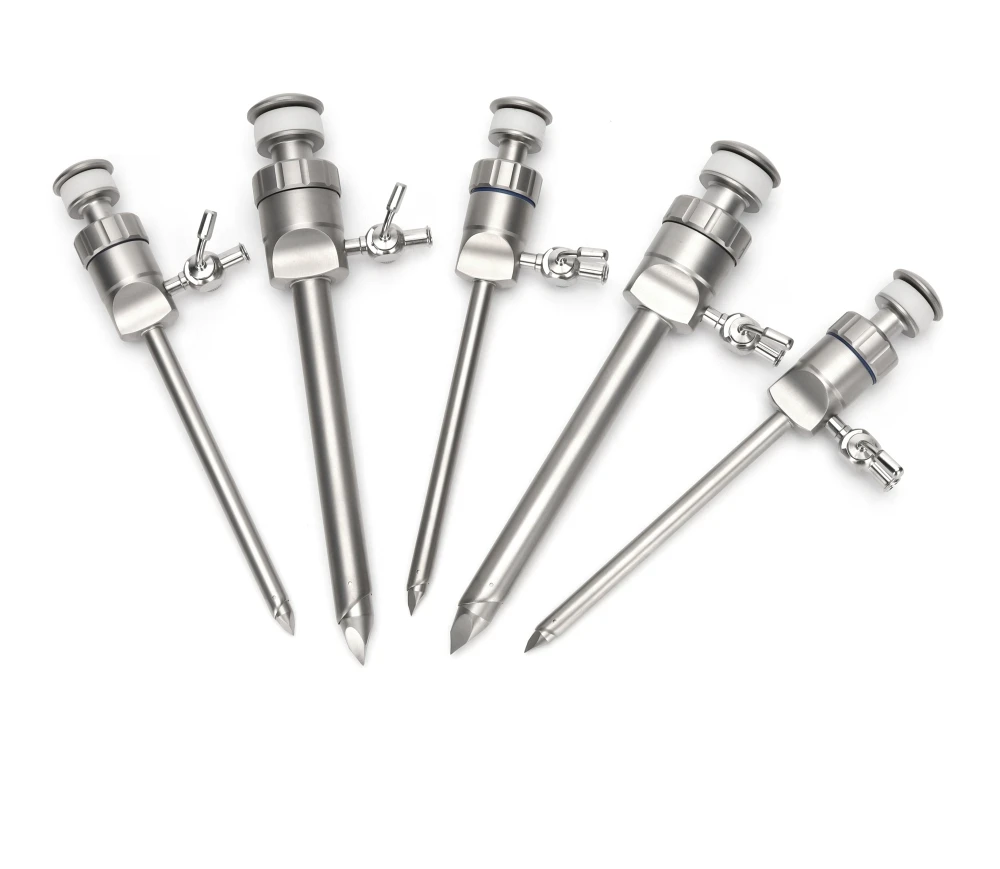 new Laparoscopic Reusable Trocar Magnetic Type 5mm 10mm 12mm Laparoscopy Surgery Trocar