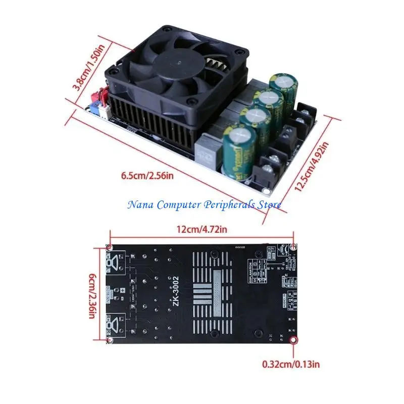 F68C Professional 300W Digital Amplifier Board TPA3255 for Conference Room