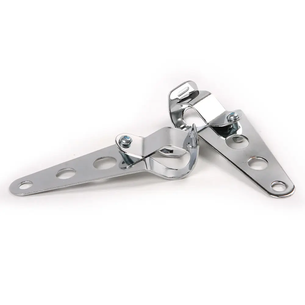 Motorcycle Head Lamp Holder Headlight Mounting Brackets Fork Universal Fits for Honda Kawasaki Suzuki Yamaha Fits 28mm-34mm image 2