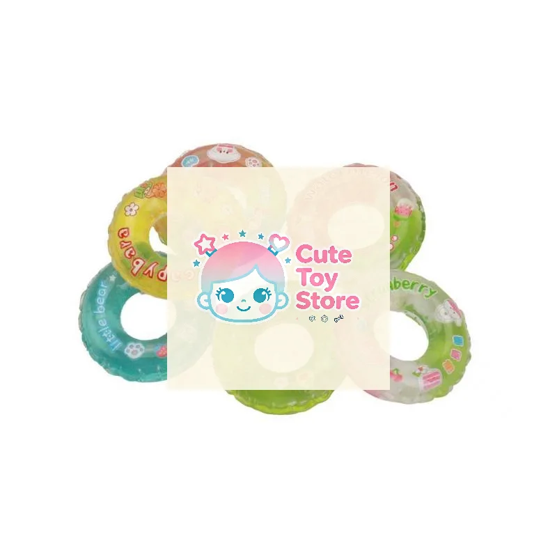 

4Pcs Children's Play Scene Decoration Resin Dollhouse Miniature Simulation Swimming Ring Model Toy Dress Up Dolls Accessories