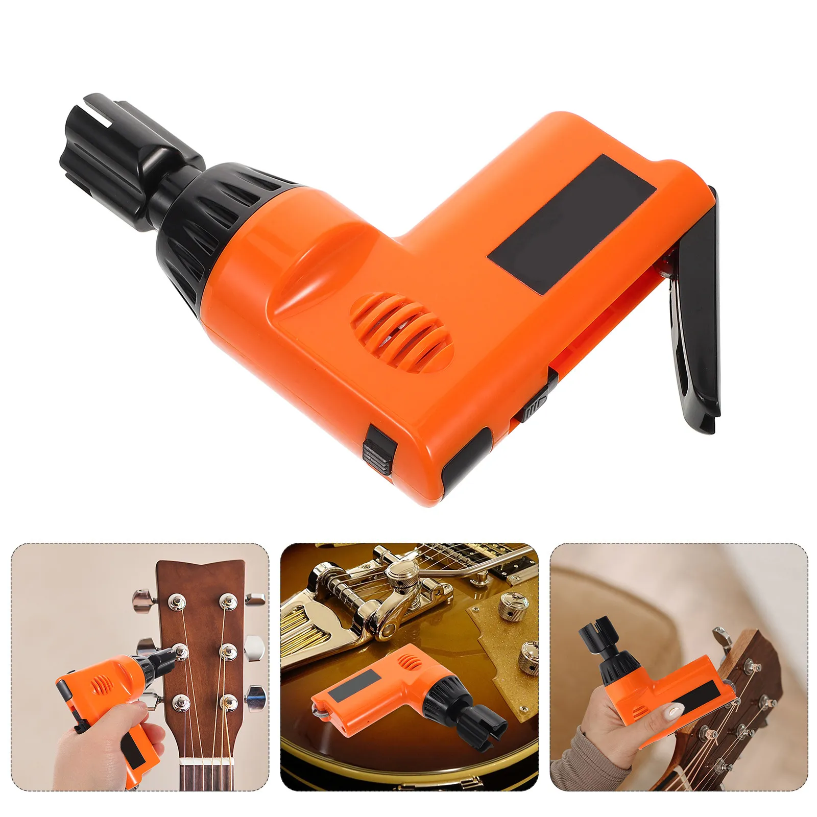 

All-in-One Automatic Guitar String Winder Cutter Changer Tool for Electric Acoustic Classical Guitars Guitar Maintenance