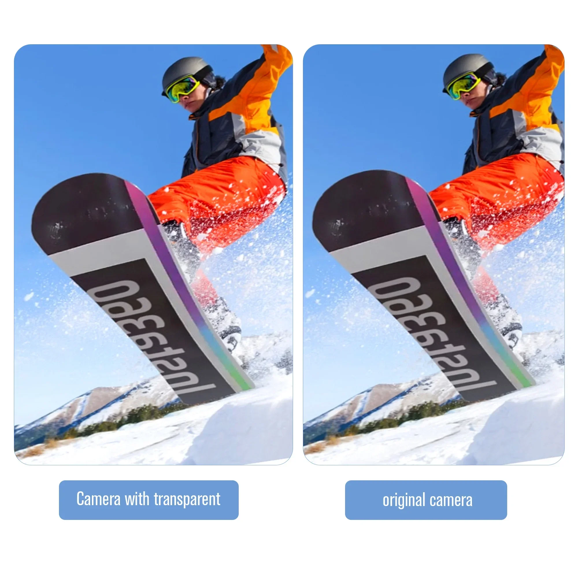 Powerwin غطاء للعدسات الشفافة ل Insta360 X3 اكسسوارات أطقم عدسة الحرس كاميرات بانورامية عدسة حماية المضادة للخدش