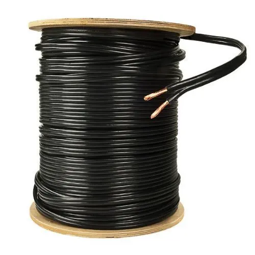 low voltage cable  landscape lighting wire 500ft in a spool 12/2 14/2 16/2 AWG