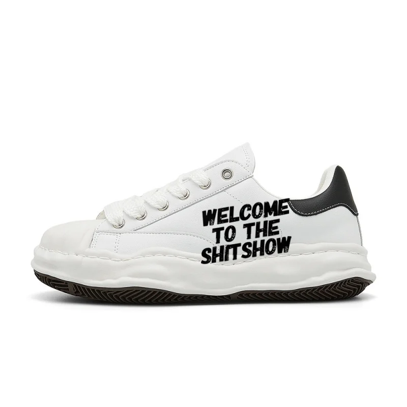 

Welcome to The ShitshowVintage Fashion Street Sneakers，The design is retro, stylish, comfortable, and versatile，Suitable for str